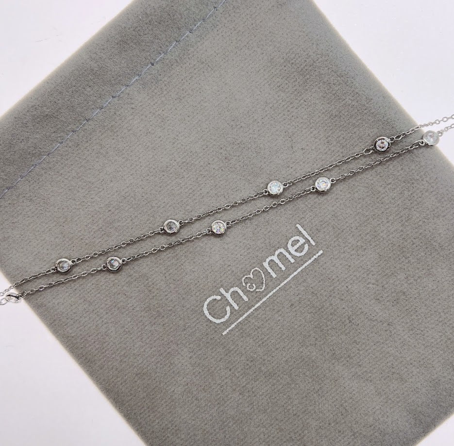 Cubic Zirconia Bracelet - CHOMEL