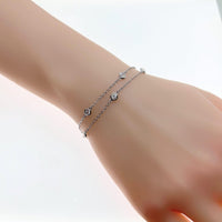 Cubic Zirconia Bracelet - CHOMEL