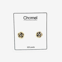 Flower Cubic Zirconia Earrings - CHOMEL