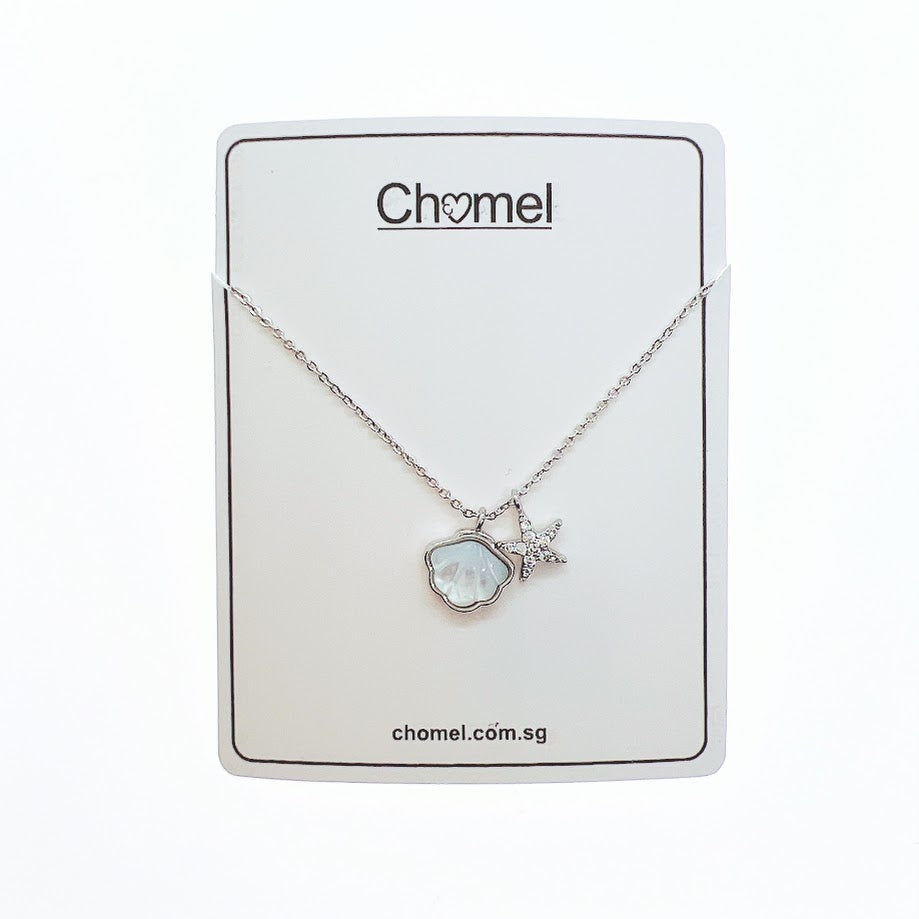 Shell & Starfish Mother of Pearl Necklace - CHOMEL