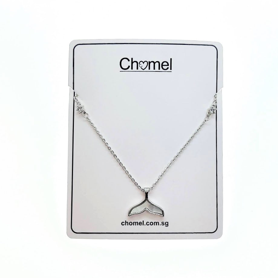 Mermaid Tail Cubic Zirconia Necklace - CHOMEL