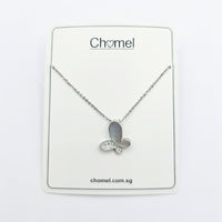 Butterfly Mother of Pearl Necklace - CHOMEL