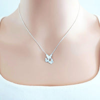 Butterfly Mother of Pearl Necklace - CHOMEL