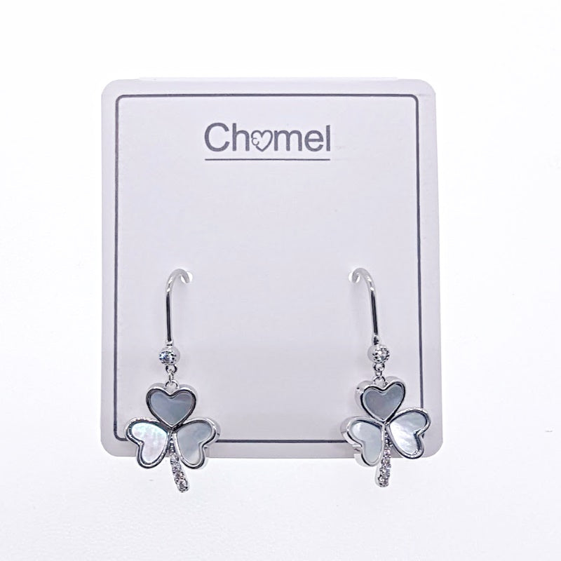 Clover Leaf Mother of Pearl Earrings - CHOMEL