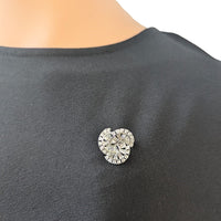 Cubic Zirconia Brooch - CHOMEL