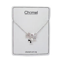Clover Cubic Zirconia Necklace - CHOMEL