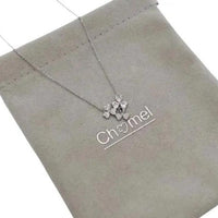 Clover Cubic Zirconia Necklace - CHOMEL