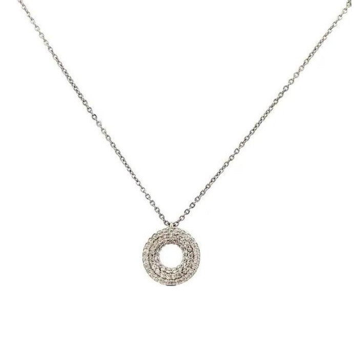 Round Cubic Zirconia Necklace – CHOMEL