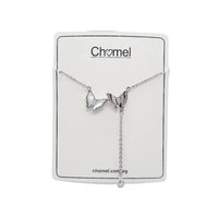 Butterfly Cubic Zirconia Necklace - CHOMEL