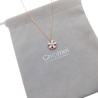 Flower Cubic Zirconia Necklace - CHOMEL