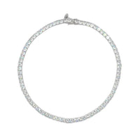 5mm Cubic Zirconia Tennis Necklace - CHOMEL