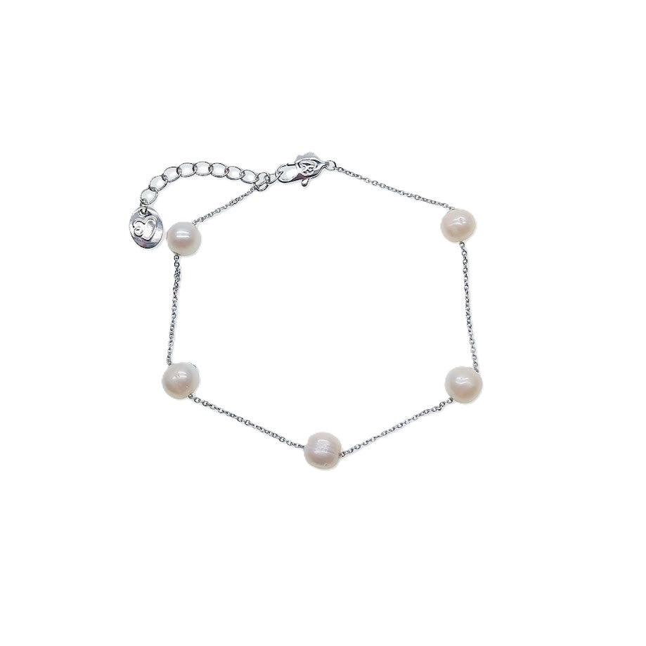 Freshwater Pearl Chain Bracelet - CHOMEL