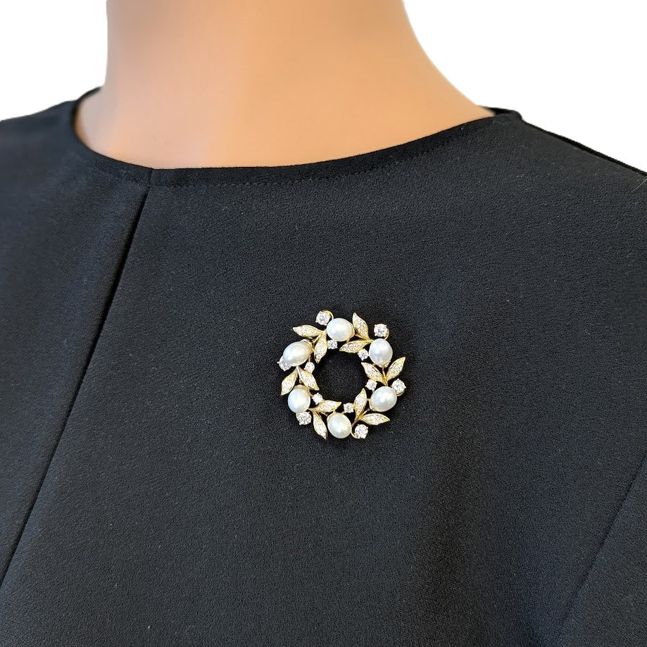 Flower Freshwater Pearl Brooch - CHOMEL