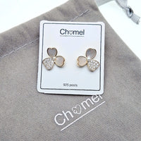Clover Leaf Mother of Pearl Earrings - CHOMEL