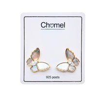 Butterfly Mother of Pearl Earrings - CHOMEL