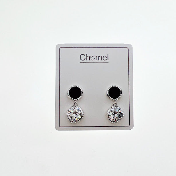 Cubic Zirconia Earrings - CHOMEL