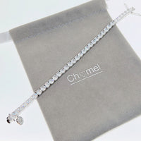 Cubic Zirconia 6mm Tennis Bracelet - CHOMEL