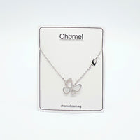 Butterfly Cubic Zirconia Necklace - CHOMEL