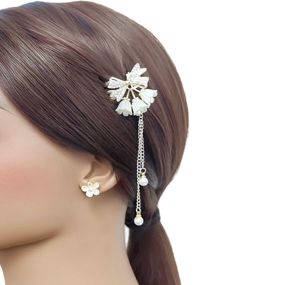 Flower Hairclip - CHOMEL