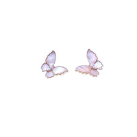 Butterfly Mother of Pearl Earrings - CHOMEL