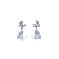 Butterfly Mother of Pearl Earrings - CHOMEL