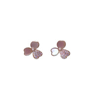Clover Leaf Mother of Pearl Earrings - CHOMEL