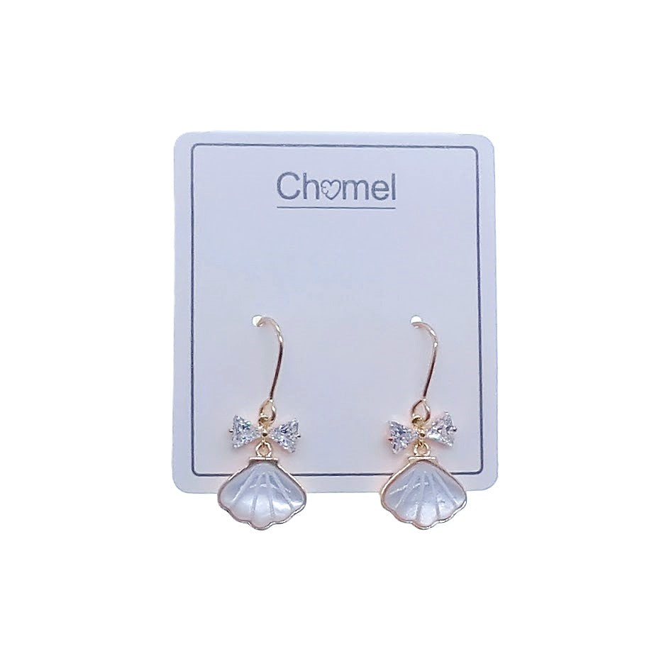Shell Mother of Pearl Earrings - CHOMEL