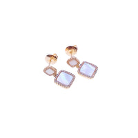 Mother of Pearl Earrings - CHOMEL