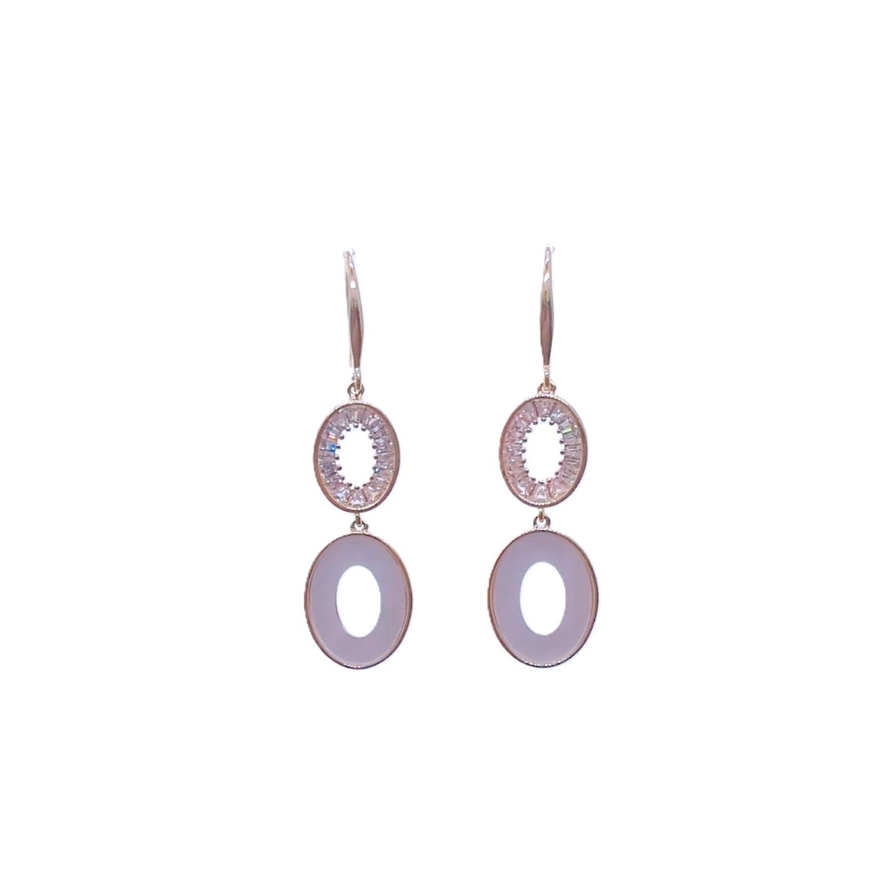 Mother of Pearl Earrings - CHOMEL