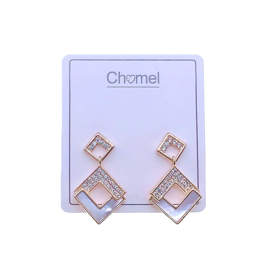 Mother of Pearl Earrings - CHOMEL