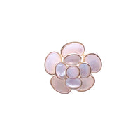 Flower Mother Of Pearl Brooch - CHOMEL