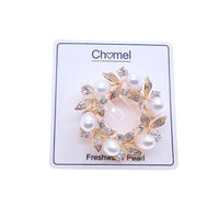 Flower Freshwater Pearl Brooch - CHOMEL