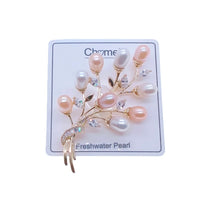 Flower Freshwater Pearl Brooch - CHOMEL