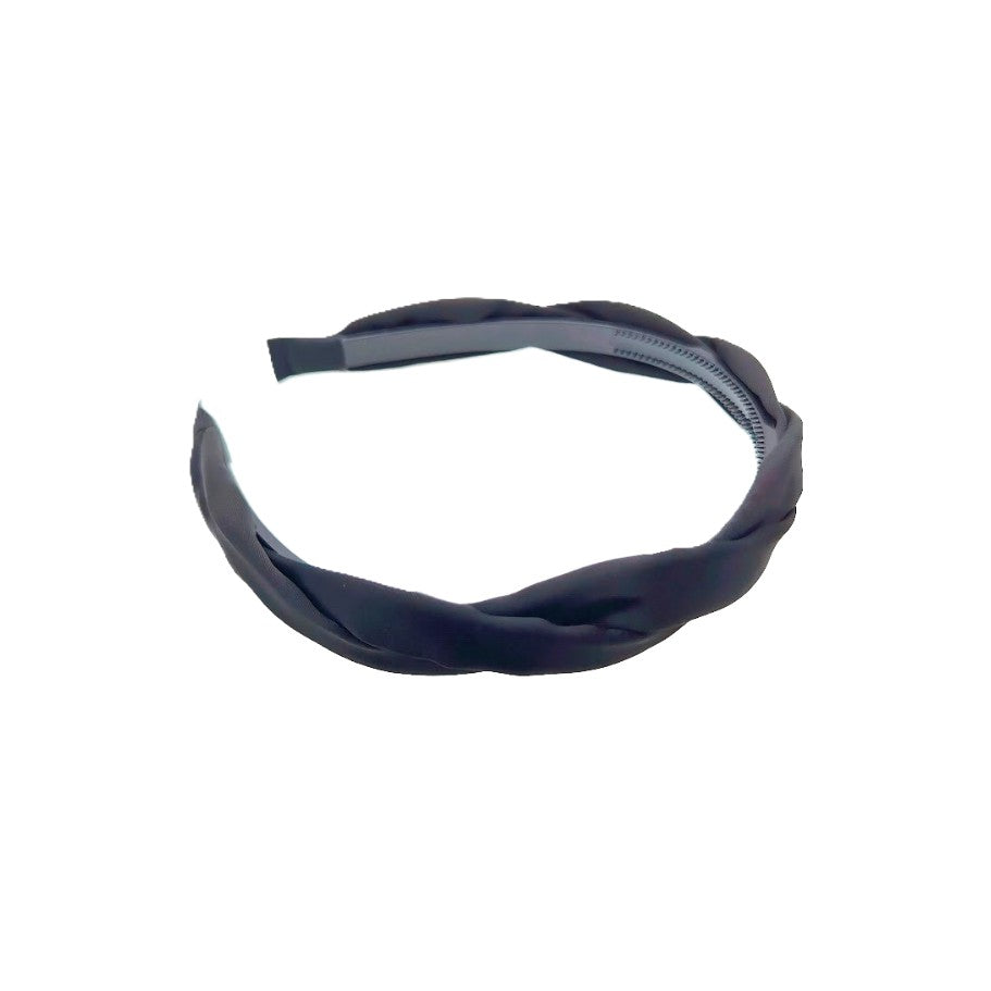 Satin Braided Hairband - CHOMEL