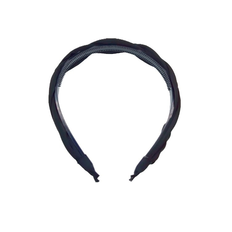 Satin Braided Hairband - CHOMEL