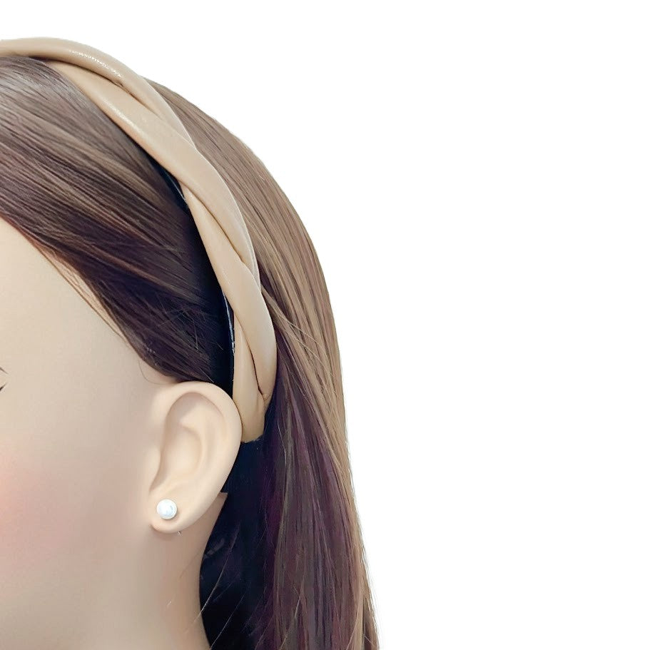 Leatherette Hairband - CHOMEL