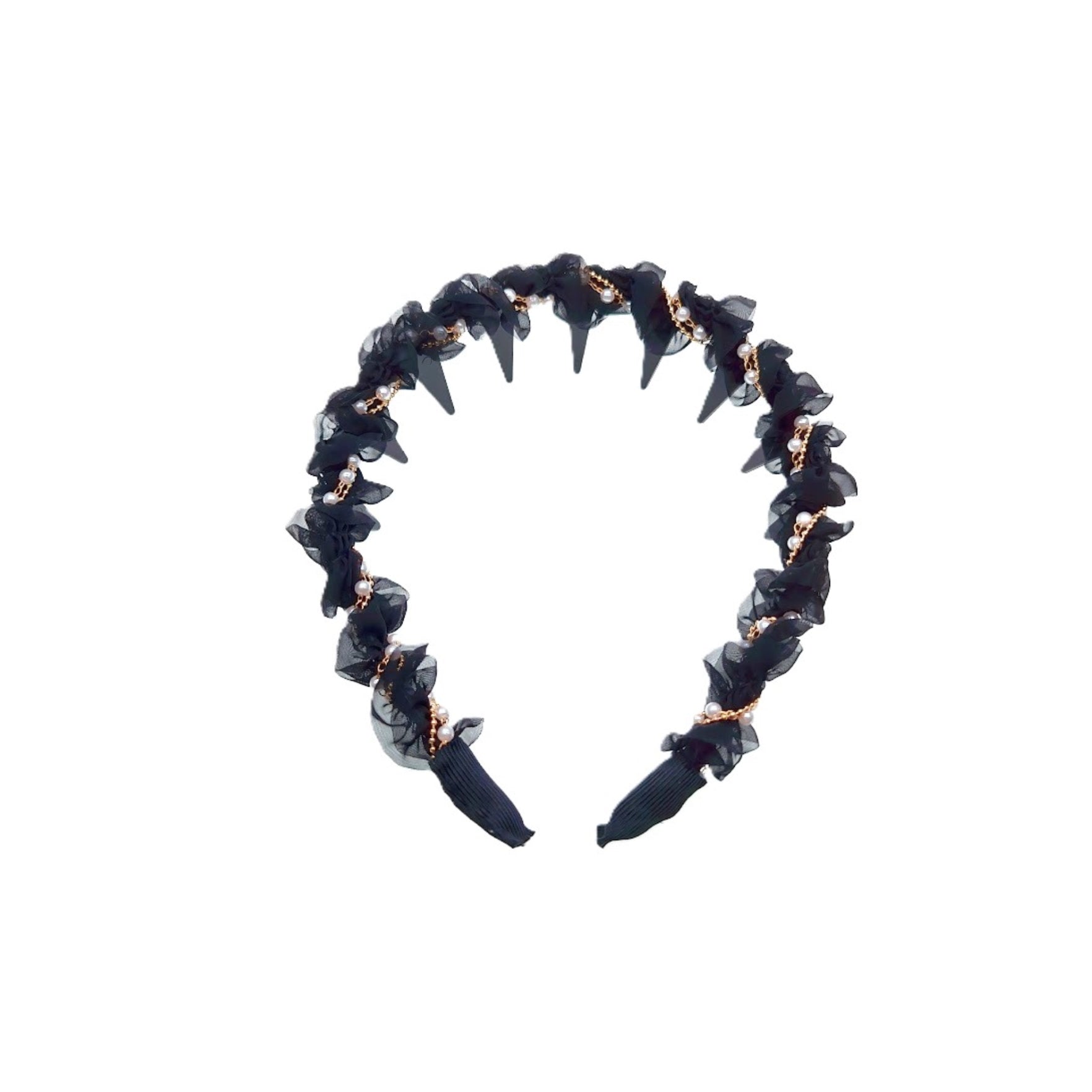 Hairband with Pearls - CHOMEL