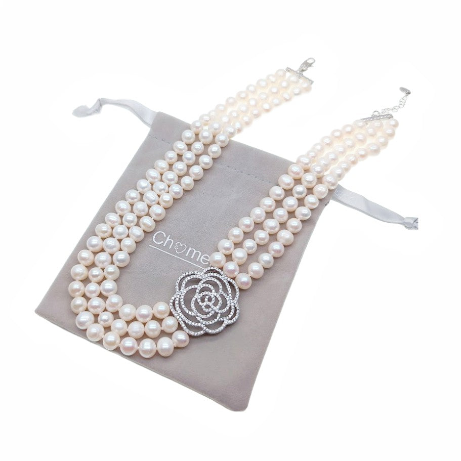 Freshwater Pearl Choker - CHOMEL