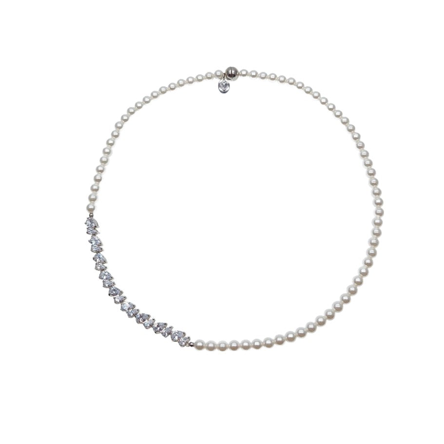 Simulated Pearl Necklace - CHOMEL