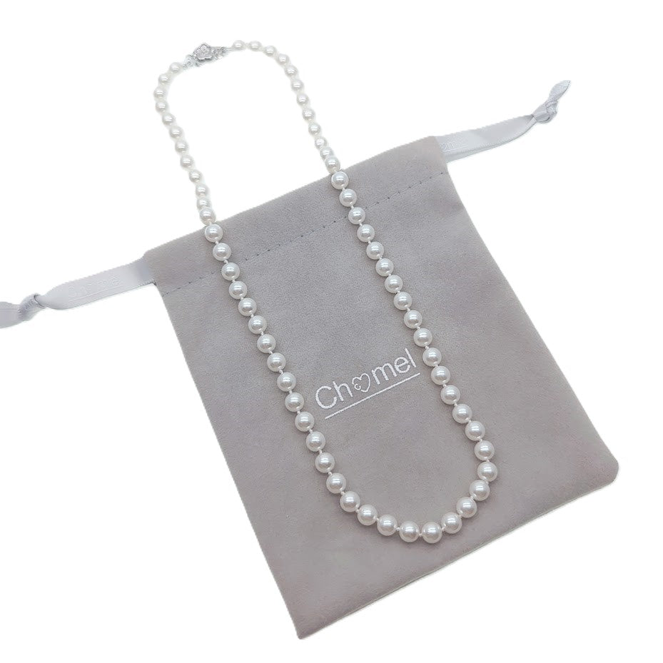 Simulated Pearl Necklace - CHOMEL