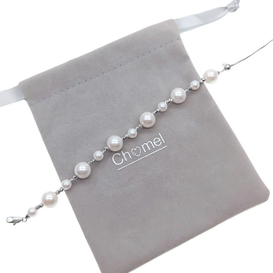 Simulated Pearl Bracelet - CHOMEL