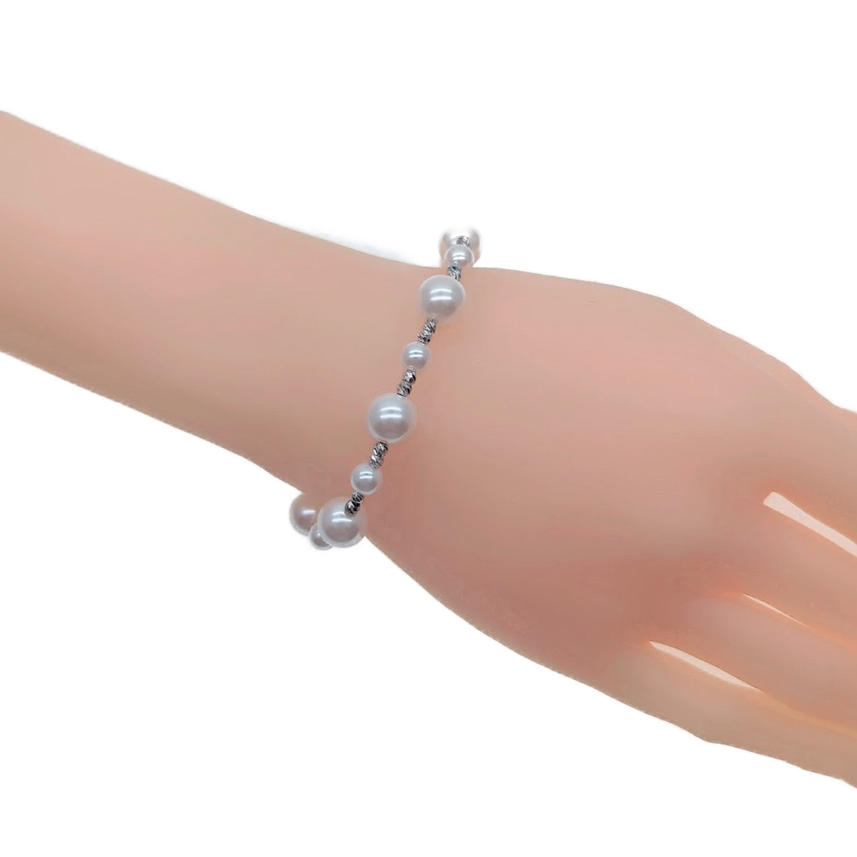 Simulated Pearl Bracelet - CHOMEL