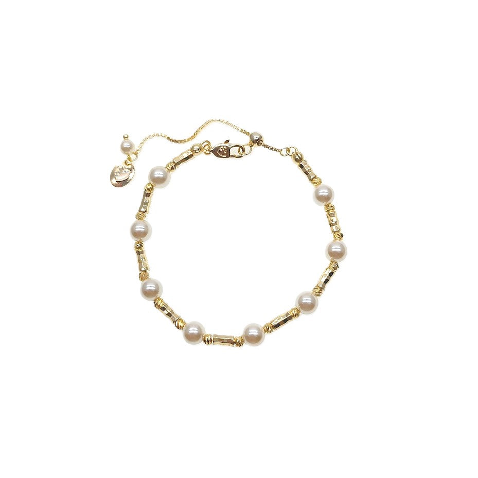 Simulated Pearl Bracelet - CHOMEL