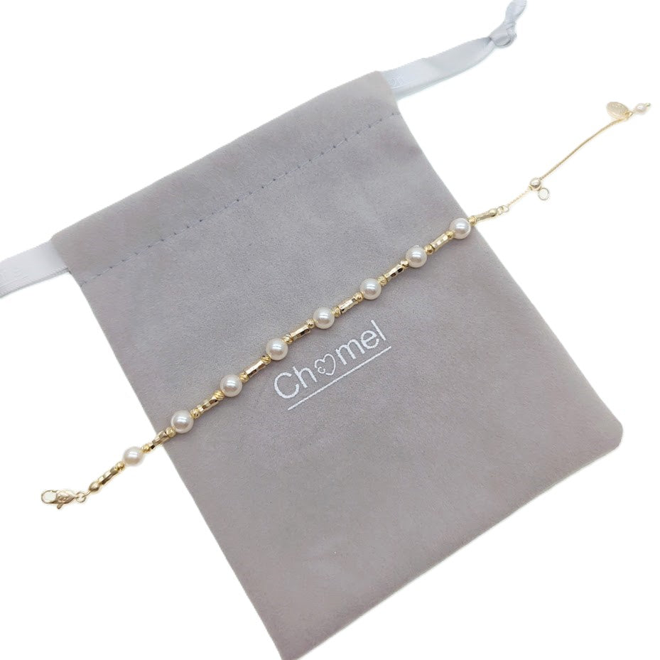 Simulated Pearl Bracelet - CHOMEL
