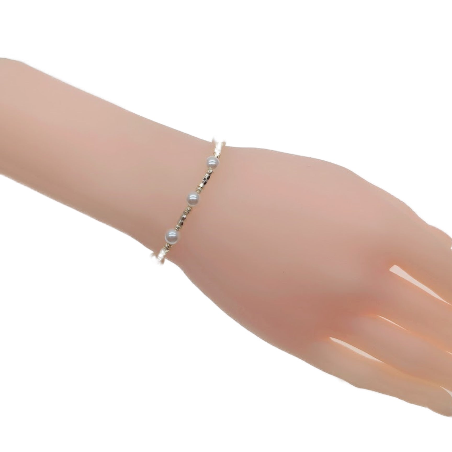 Simulated Pearl Bracelet - CHOMEL