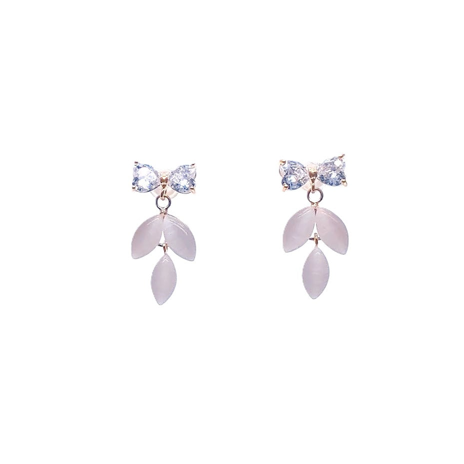 Simulated Moonstone Earrings - CHOMEL