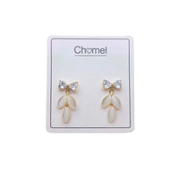Simulated Moonstone Earrings - CHOMEL