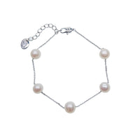 Freshwater Pearl Chain Bracelet - CHOMEL