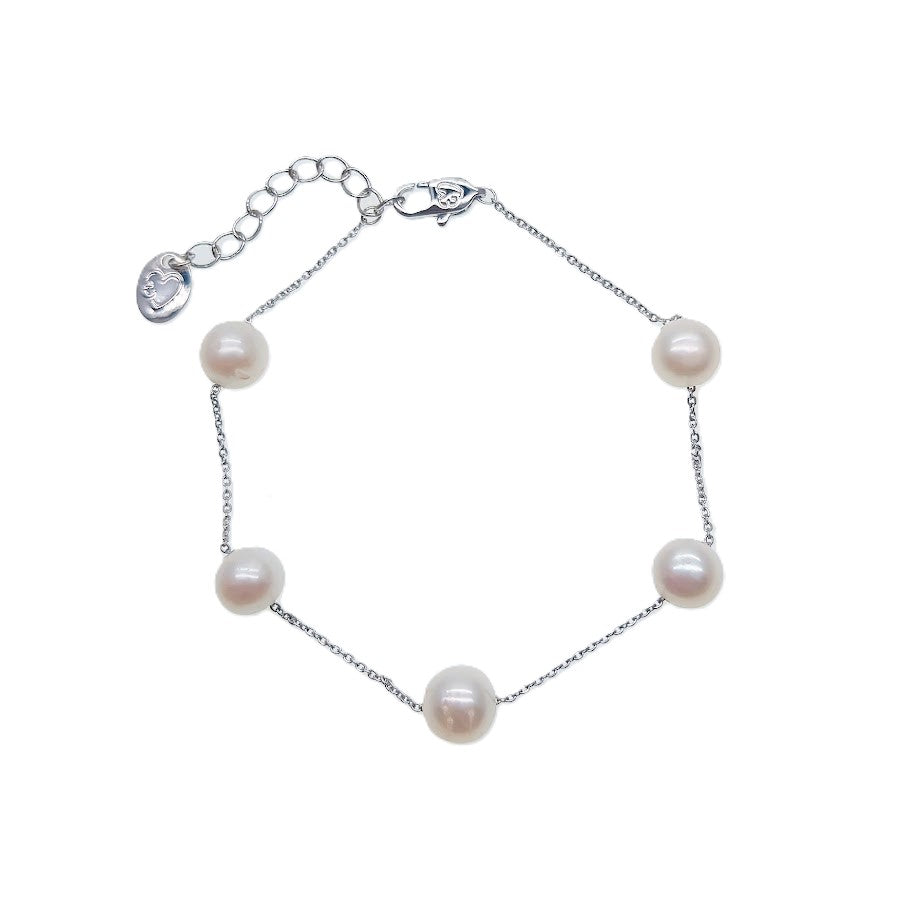 Freshwater Pearl Chain Bracelet - CHOMEL