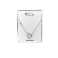 Mother of Pearl  Clover Necklace - CHOMEL